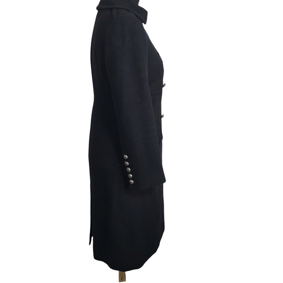 Vince wool/ cashmere blend double breasted stadium coat size 2 in Black - Picture 6 of 12